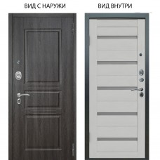Люкс АС / Сабина Дуб филадельфия графит / Александра Серый винил