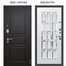 Люкс АС / Сабина Венге / Мэрелин Софт милк зеркало с фацетом и пескоструем