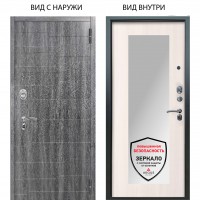 Люкс АС / Техно Дуб филадельфия графит / Милли Ларче светлый