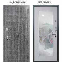 Люкс АС / Техно Дуб филадельфия графит / Милли Роял вуд белый