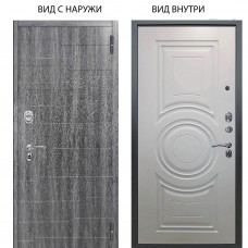 Люкс АС / Техно Дуб филадельфия графит / Могадиш Софт милк