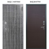 Люкс АС / Техно Дуб филадельфия графит / Элегант Венге горизонт