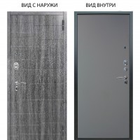 Люкс АС / Техно Дуб филадельфия графит / Элегант Силк маус