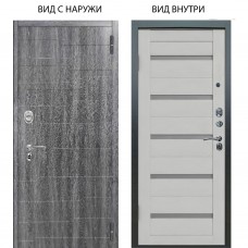 Люкс АС / Техно Дуб филадельфия графит / Александра Серый винил