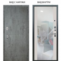 Люкс АС / Техно Темный бетон / Вояж Белое дерево