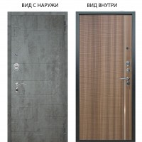 Люкс АС / Техно Темный бетон / Гауда Керамика