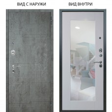 Люкс АС / Техно Темный бетон / Милли Роял вуд белый
