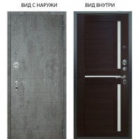 Люкс АС / Техно Темный бетон / Мирра Вельвет