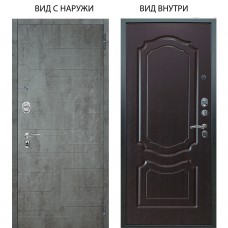 Люкс АС / Техно Темный бетон / Мишель Венге