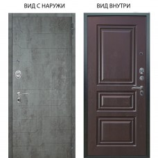 Люкс АС / Техно Темный бетон / Скиф Горький шоколад