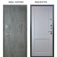 Люкс АС / Техно Темный бетон / Соренто Белая эмаль