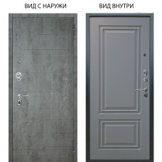 Люкс АС / Техно Темный бетон / Элион Силк маус