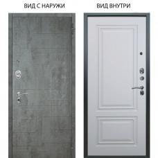 Люкс АС / Техно Темный бетон / Элион Софт милк