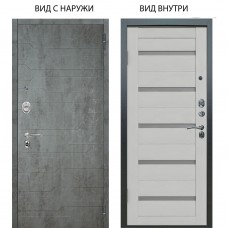 Люкс АС / Техно Темный бетон / Александра Серый винил