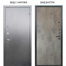 Люкс про 3К металл Антик серебро / Агат Светлый бетон