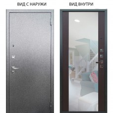 Люкс про 3К металл Антик серебро / Вояж Венге