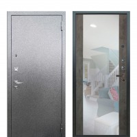 Люкс про 3К металл Антик серебро / Вояж Светлый бетон