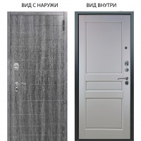 Люкс про 3К металл Антик серебро / Каролина Белая эмаль