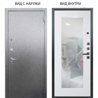 Люкс про 3К металл Антик серебро / Милли Роял вуд белый