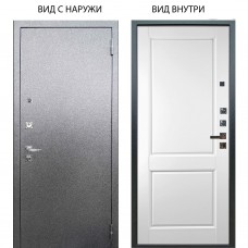 Люкс про 3К металл Антик серебро / Соренто Белая эмаль