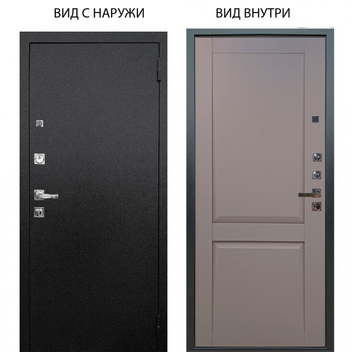 Люкс про 3К металл Черный шелк / Ариана Серая эмаль