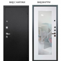 Люкс про 3К металл Черный шелк / Милли Роял вуд белый