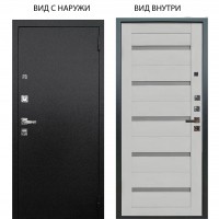 Люкс про 3К металл Черный шелк / Александра Серый винил