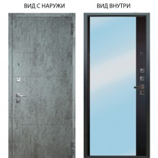 Люкс про 3К / Агат Темный бетон / Магнум Черный софт