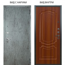 Люкс про 3К / Агат Темный бетон / Мишель Дуб рустикальный