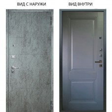 Люкс про 3К / Агат Темный бетон / Соло Антрацит