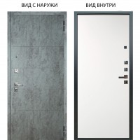 Люкс про 3К / Агат Темный бетон / Элегант Софт милк