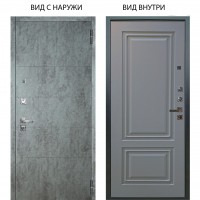 Люкс про 3К / Агат Темный бетон / Элион Силк маус