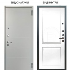 Люкс про 3К / Агат Вельвет белый горизонт / Ариана Белая эмаль