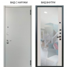 Люкс про 3К / Агат Вельвет белый горизонт / Вояж Белое дерево