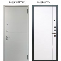 Люкс про 3К / Агат Вельвет белый горизонт / Гауда Роял вуд белый