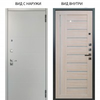 Люкс про 3К / Агат Вельвет белый горизонт / Диана Буксус