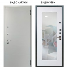 Люкс про 3К / Агат Вельвет белый горизонт / Милли Роял вуд белый