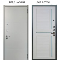 Люкс про 3К / Агат Вельвет белый горизонт / Мирра Белая лиственница