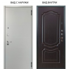 Люкс про 3К / Агат Вельвет белый горизонт / Мишель Венге