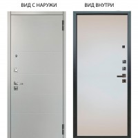 Люкс про 3К / Агат Вельвет белый горизонт / Под покраску