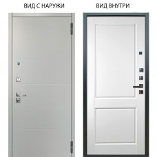 Люкс про 3К / Агат Вельвет белый горизонт / Соренто Белая эмаль