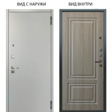 Люкс про 3К / Агат Вельвет белый горизонт / Элион Дуб филадельфия крем