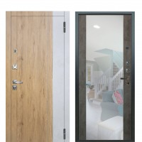 Люкс про 3К / Эксперт Рустик соломенный - Бетон урбан милк / Вояж Светлый бетон