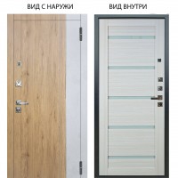 Люкс про 3К / Эксперт Рустик соломенный - Бетон урбан милк / Александра Белая лиственница