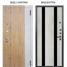 Люкс про 3К / Эксперт Рустик соломенный - Бетон урбан милк / Дуэт Белое дерево вставки Кензо