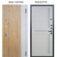 Люкс про 3К / Эксперт Рустик соломенный - Бетон урбан милк / Мирра Белая лиственница