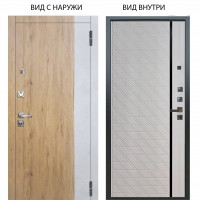 Люкс про 3К / Эксперт Рустик соломенный - Бетон урбан милк / Тори Софт милк