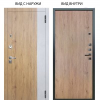 Люкс про 3К / Эксперт Рустик соломенный - Бетон урбан милк / Элегант Рустик соломенный