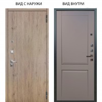 Люкс про 3К / Элегант Рустик соломенный / Ариана Серая эмаль