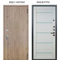 Люкс про 3К / Элегант Рустик соломенный / Александра Белая лиственница